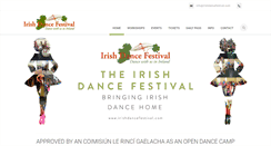 Desktop Screenshot of irishdancefestival.com